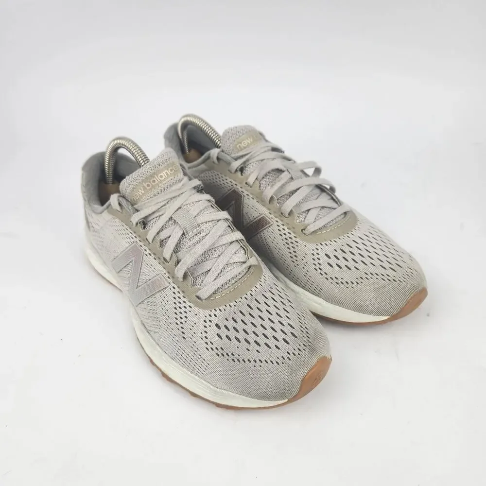 New Balance Womens Fresh Foam Arishi WARISLO1 Gray Running Shoes Size 7.5 B